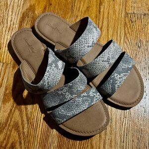 Snakeskin Sandals